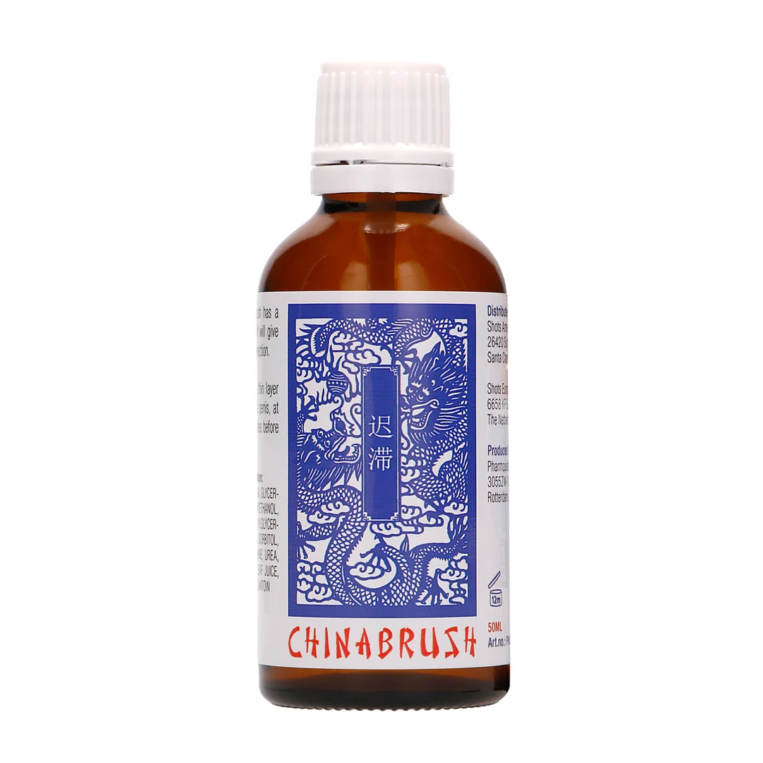 Pharmquests by Shots China Brush XL, sérum retardant 50 ml – Image 4