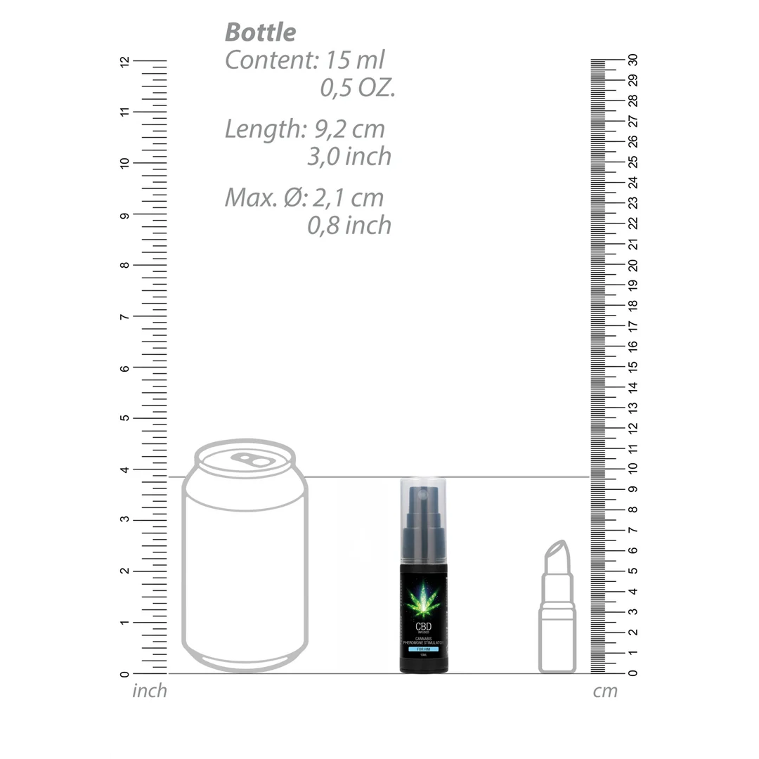 Pharmquests CBD Cannabis Pheromone Stimulator pour homme, 15 ml – Image 6
