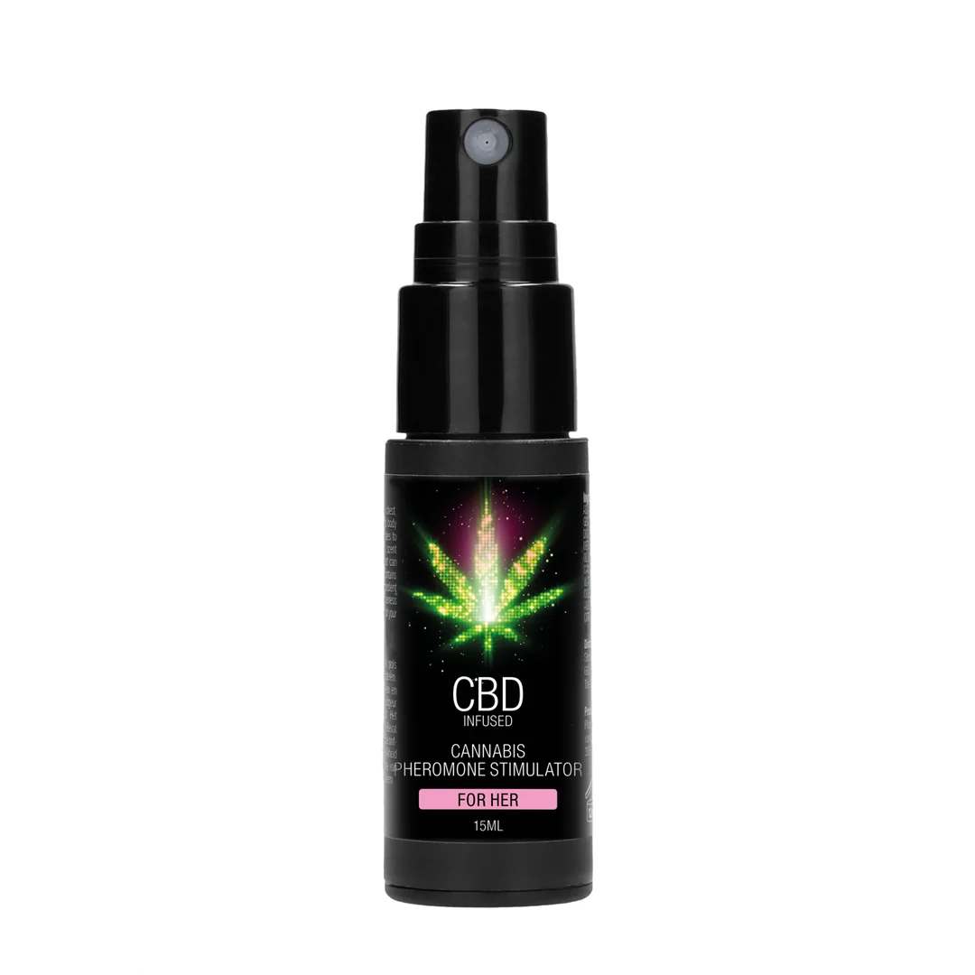 Stimulateur phéromonal Pharmquests CBD Cannabis pour femme – Image 1