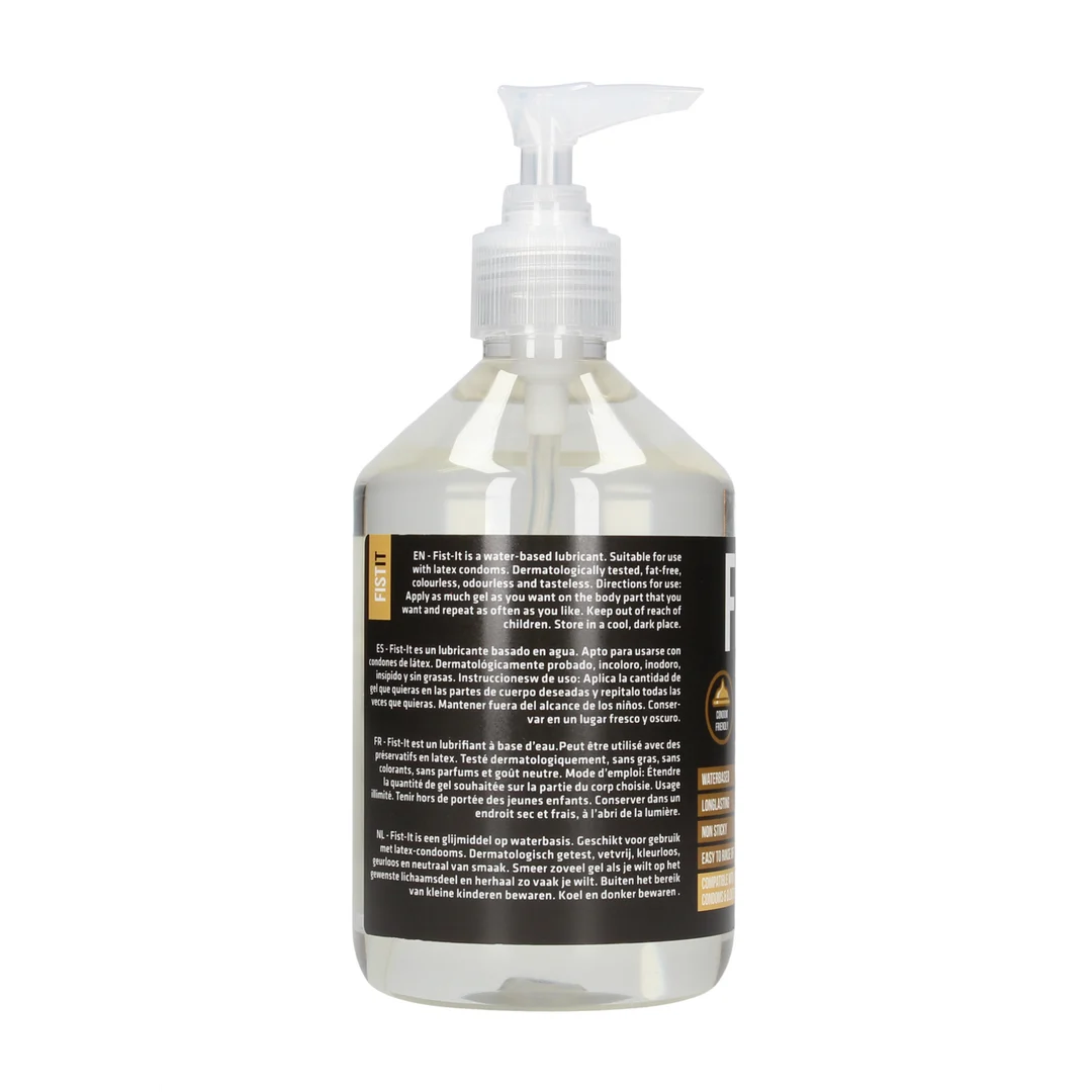 Lubrifiant à base d’eau Fist It, 500 ml – Image 1
