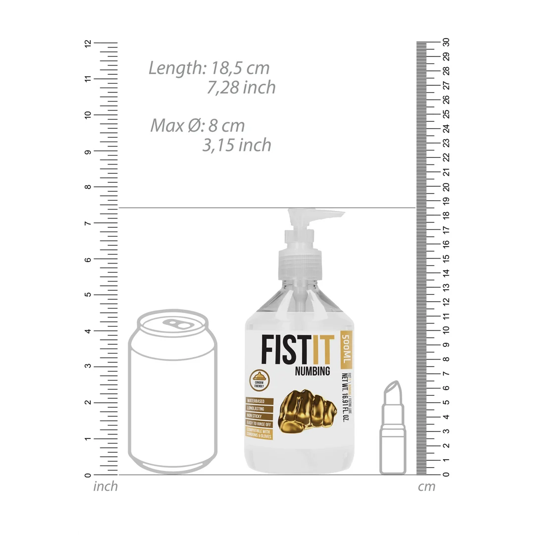 Lubrifiant anesthésiant Fist It, 500 ml – Image 4