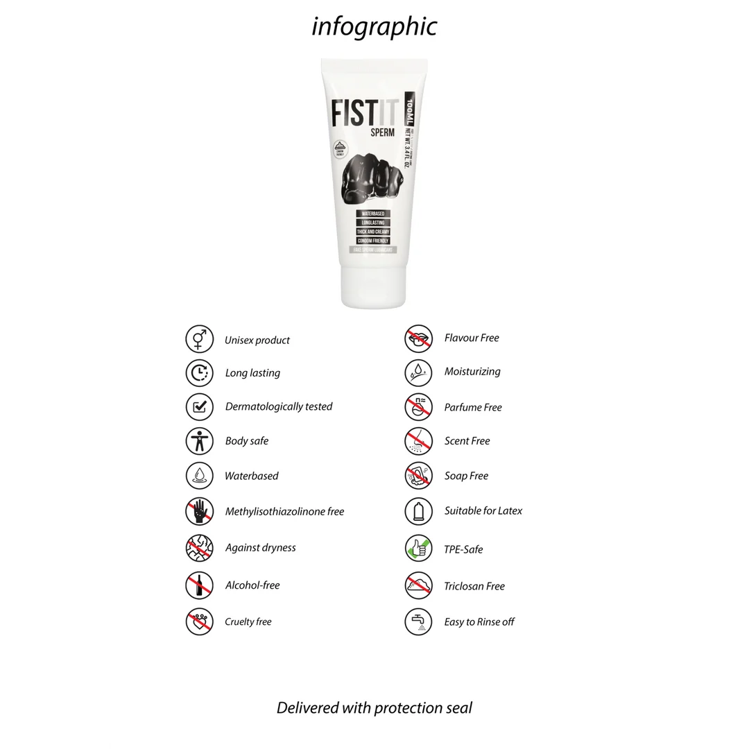 Lubrifiant spermicides Fist It 100 ml – Image 2