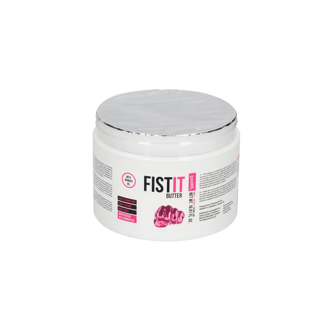 Lubrifiant à base d’eau, effet longue durée, sans parfum et sans goût, 500 ml, Fist It by Shots – Image 3