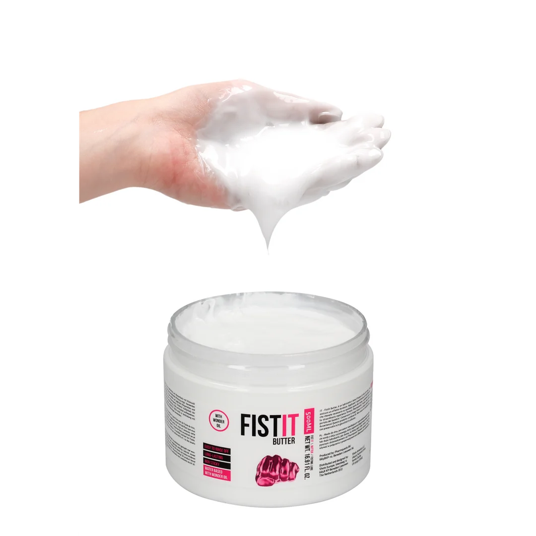 Lubrifiant à base d’eau, effet longue durée, sans parfum et sans goût, 500 ml, Fist It by Shots – Image 5