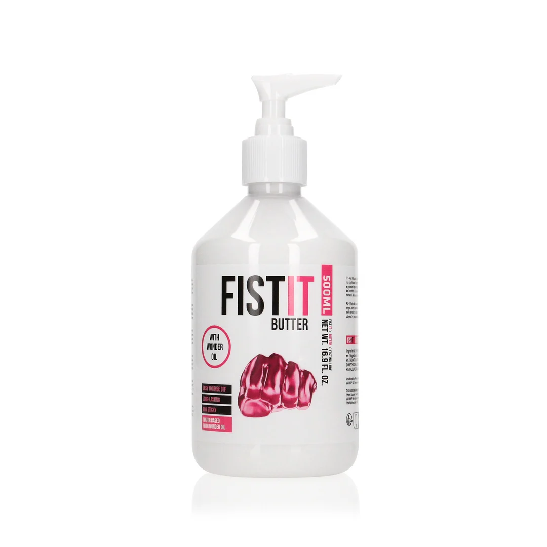 Lubrifiant à base d’eau, effet longue durée avec de l’huile de ricin, sans parfum et sans goût, 500 ml, Fist It by Shots – Image 6
