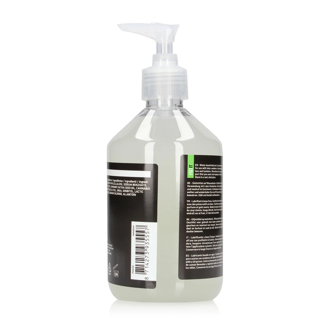 Lubrifiant au CBD Fist It by Shots 500 ml avec pompe – Image 1