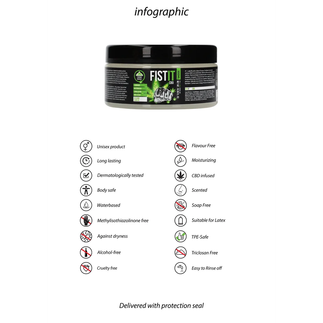 Lubrifiant CBD Fist It by Shots 300 ml – Image 4