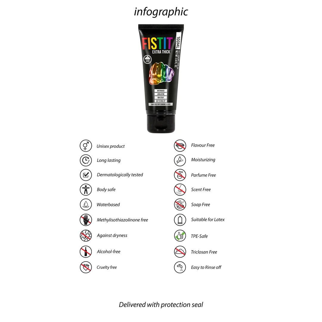 Lubrifiant extra épais Fist It Rainbow – Image 2