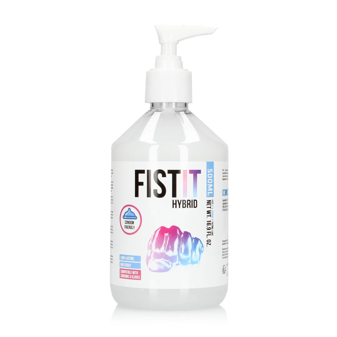 Lubrifiant neutre – Formule hybride à base d’eau et de silicone – Sans parfum, sans goût – 500 ml – Fist It by Shots – Image 6