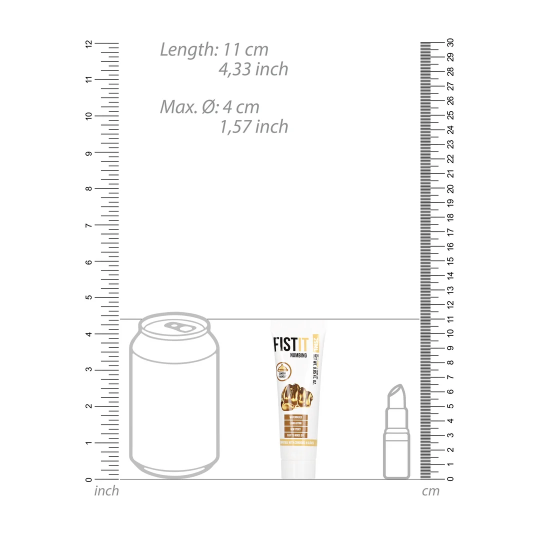 Lubrifiant anesthésiant Fist It 25 ml – Image 4
