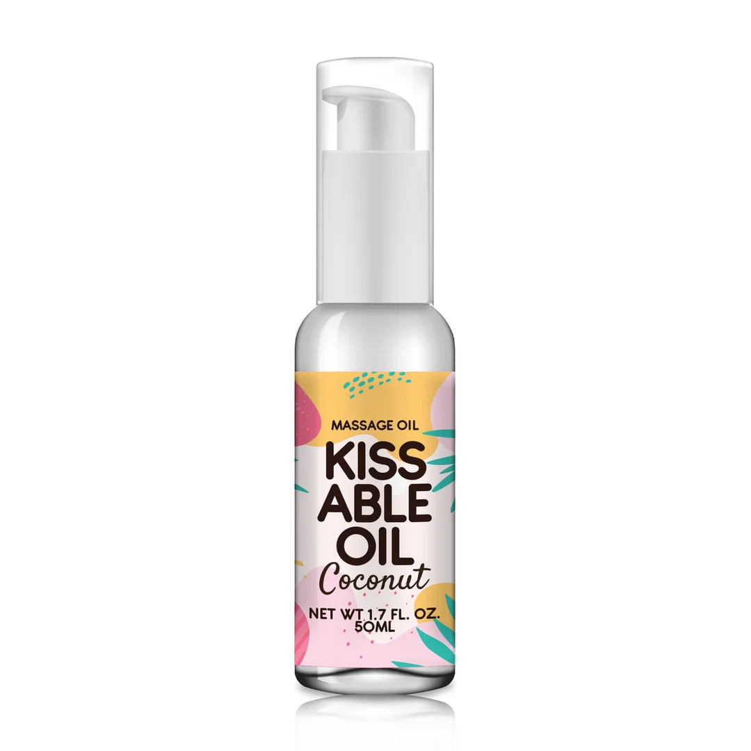 Huile de massage Kissable goût noix de coco – Image 3