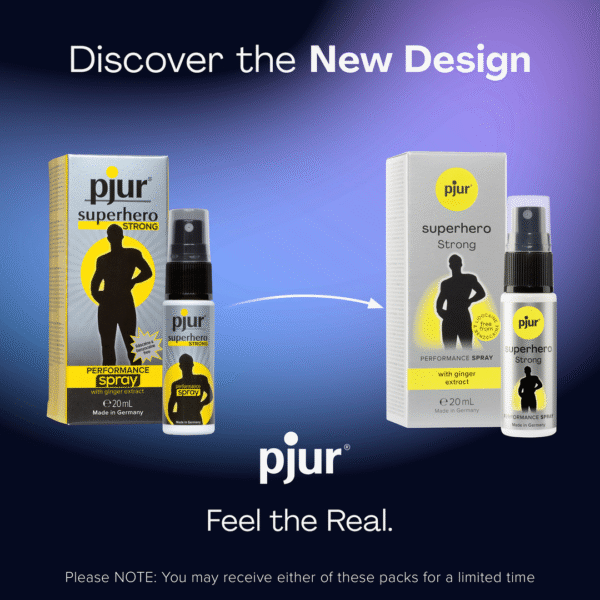Spray stimulant pour hommes Pjur Superhero Strong, 20 ml