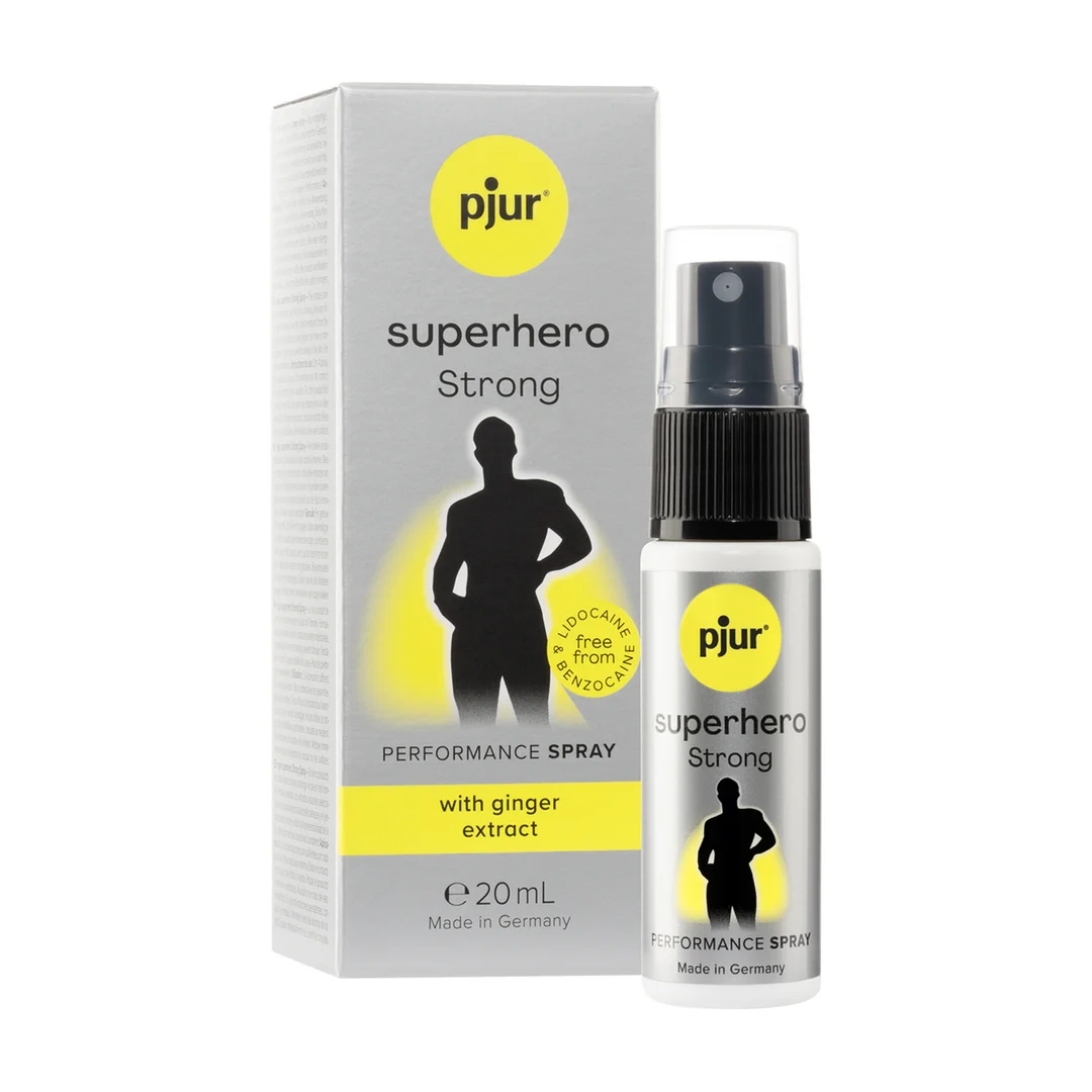 Spray stimulant pour hommes Pjur Superhero Strong, 20 ml – Image 2