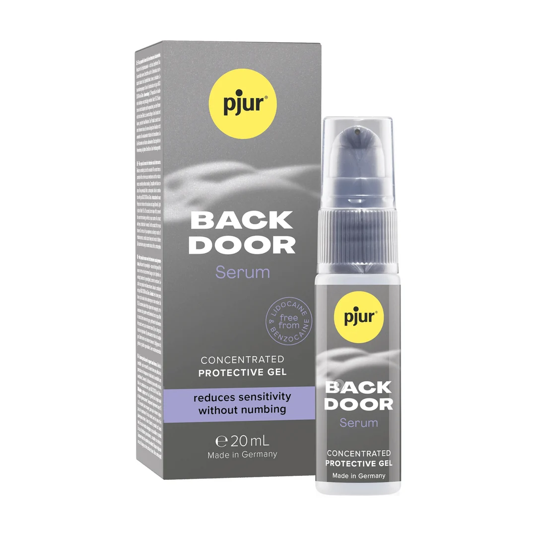 Lubrifiant anal – Sérum de confort anal Backdoor, réduit la sensibilité sans anesthésier – Sans parfum – 20 ml – Pjur – Image 1