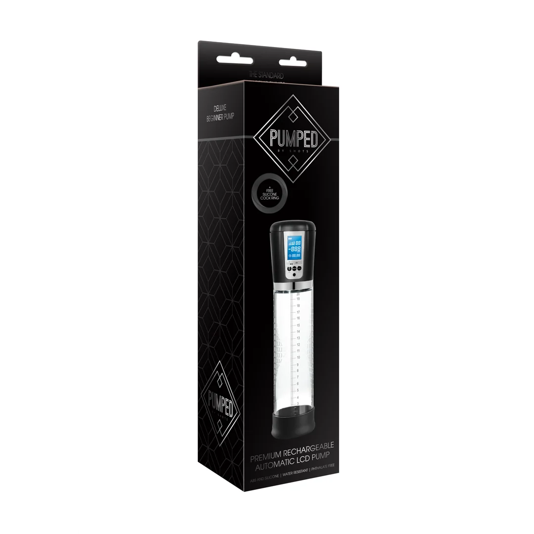 Pompe automatique LCD rechargeable Premium Pumped by Shots