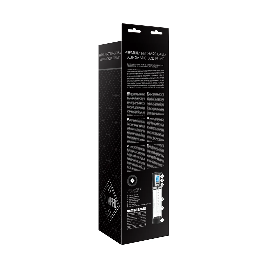 Pompe automatique LCD rechargeable Premium Pumped by Shots – Image 2