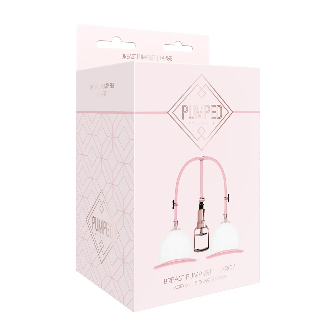 Kit de pompe à seins Pumped by Shots, grand – Image 2