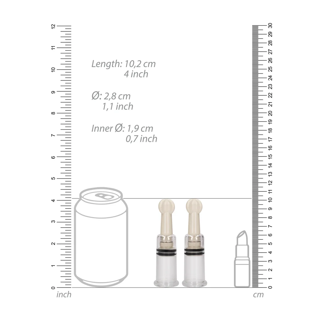 Pumped by Shots Set de ventouses pour mamelons, petit format – Image 5