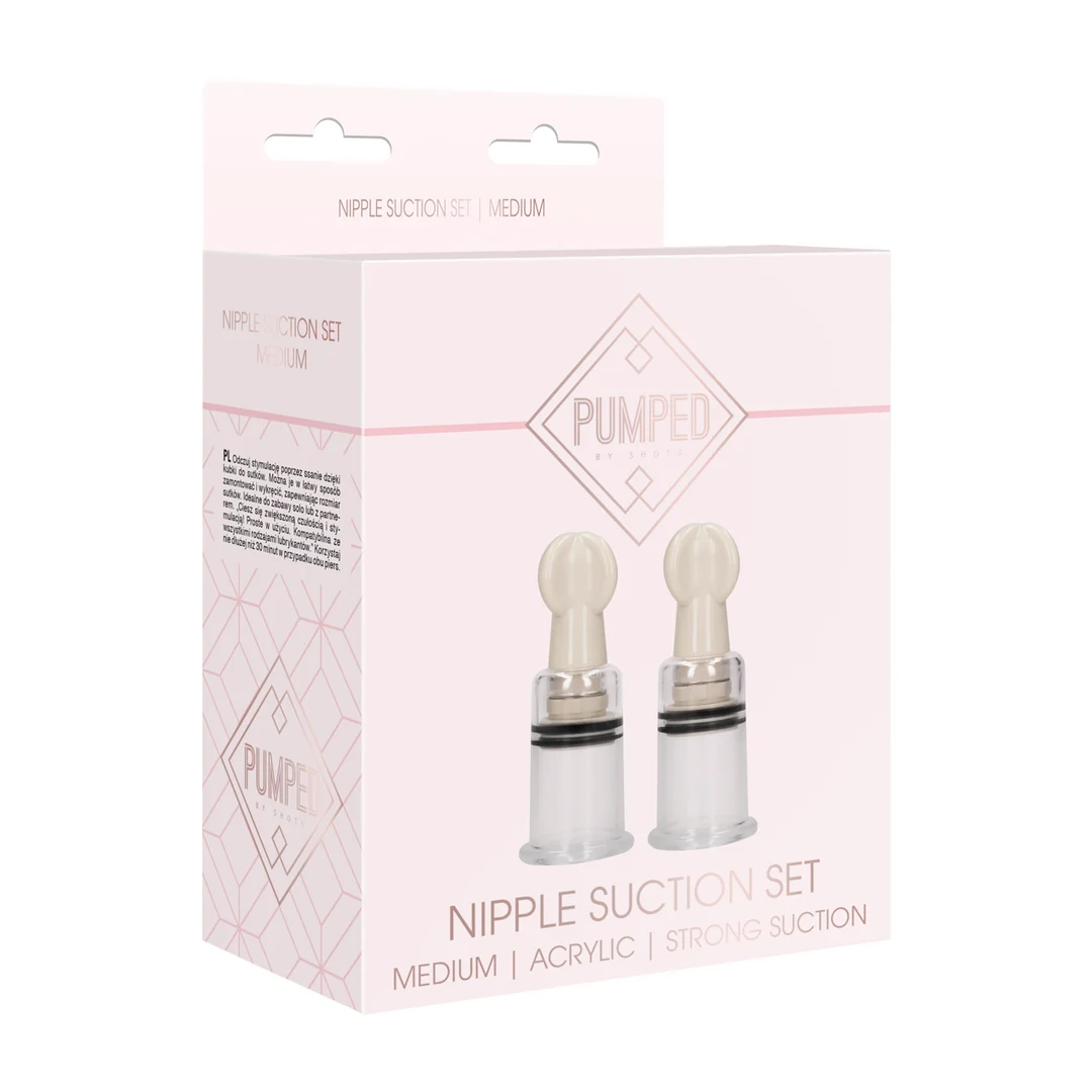 Pumped by Shots Kit de succion pour tétons Medium – Image 1