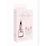 Set de pompes pour clitoris et tétons Pumped by Shots