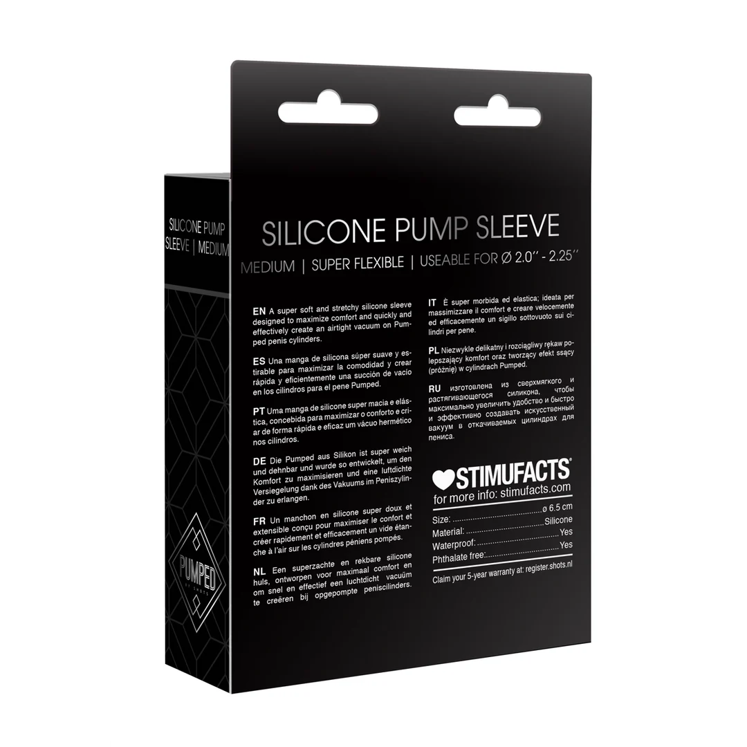 Manchon de pompe en silicone Pumped by Shots Medium – Image 2