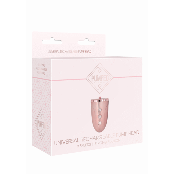 Pumped by Shots tête de pompe universelle rechargeable