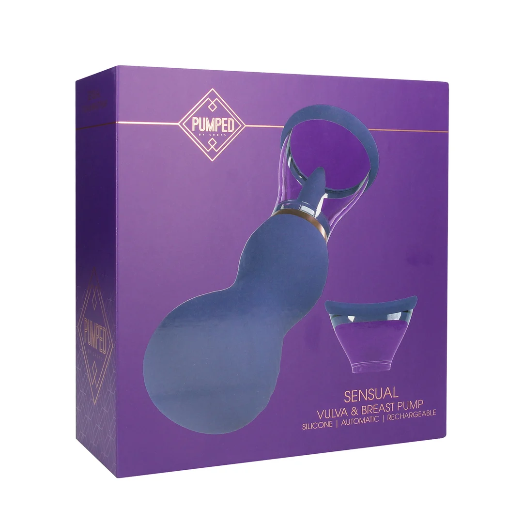 Accessoire pour hommes avec embouts souples – Pompe rechargeable pour vulve et poitrine, violet, testeur – Image 10