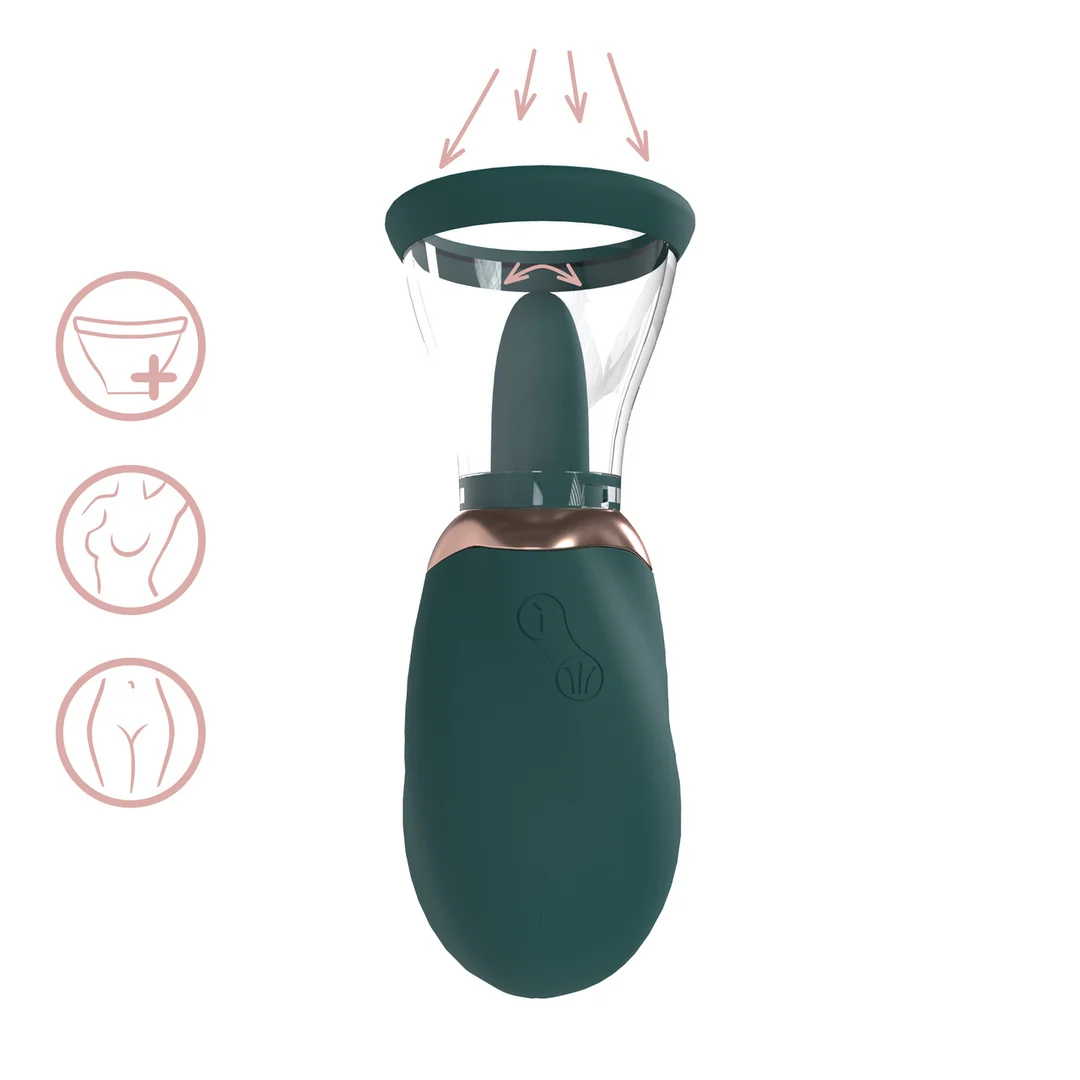 Un petit plus pour les hommes, avec bords doux – BOOST - Pompe rechargeable pour vulve et seins - Rose - Testeur – Image 5