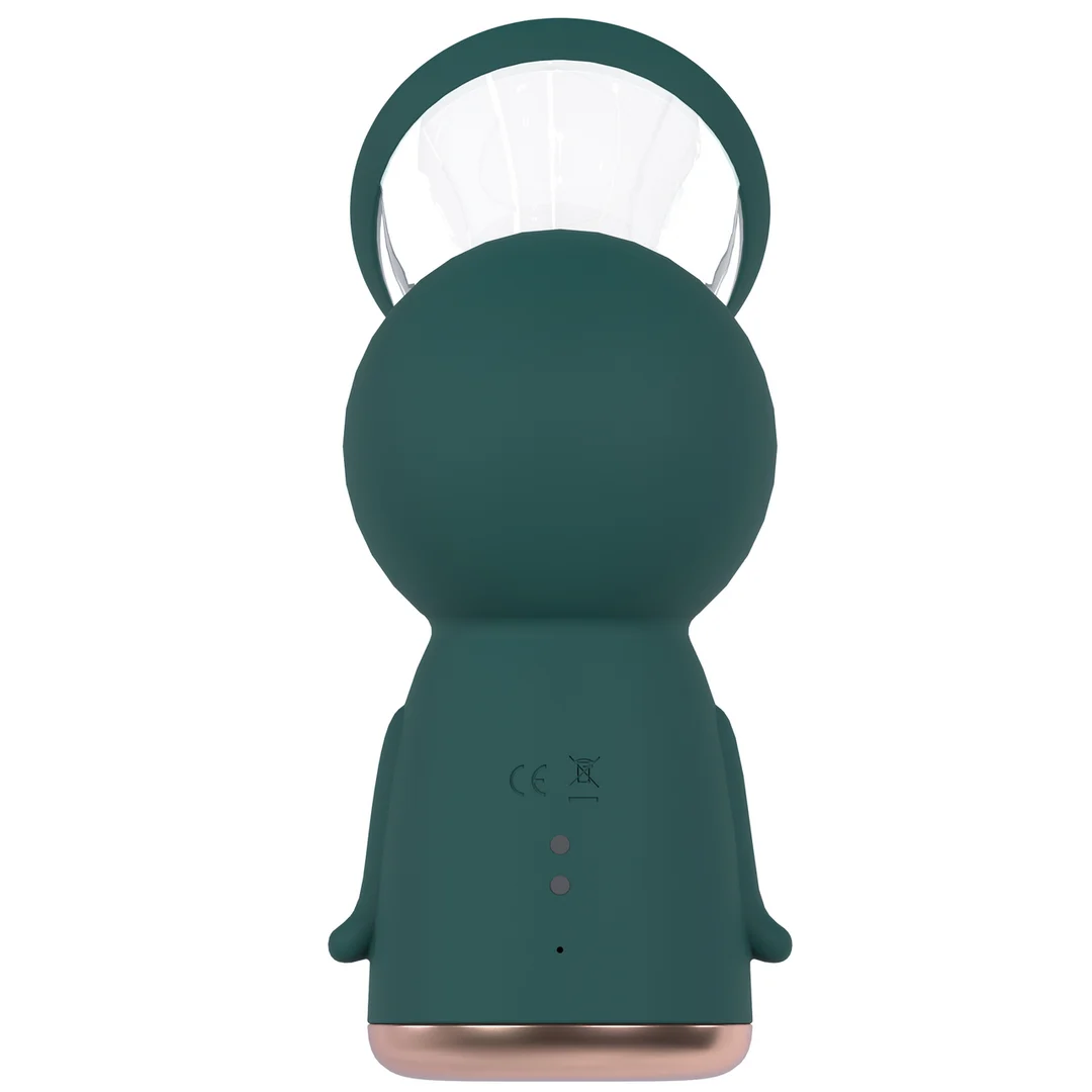 Pompe pour seins et vulve avec embouts confortables – Pompe rechargeable pour vulve et seins - Vert forêt - Testeur – Image 6