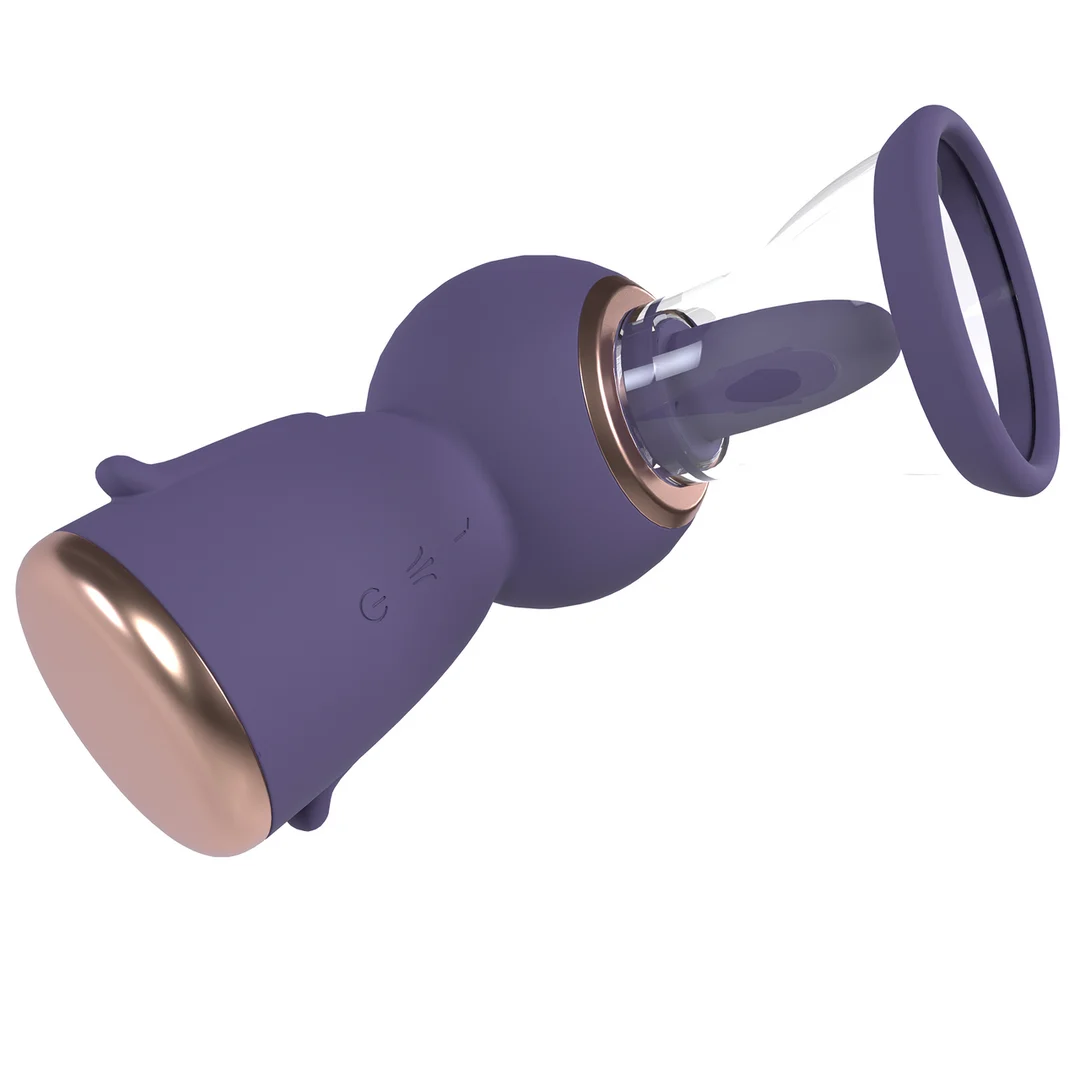 Pompe pour seins et vulve avec embouts confortables – Pompe rechargeable pour vulve et seins - Vert forêt - Testeur – Image 10
