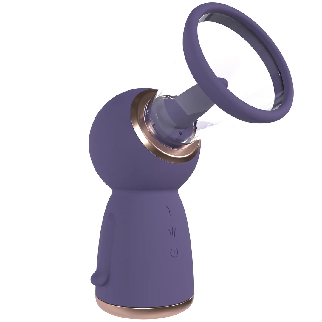 Pompe pour seins et vulve avec embouts confortables – Pompe rechargeable pour vulve et seins - Vert forêt - Testeur – Image 11