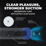 Pompe à pénis électrique avec manchon lisse en silicone – Testeur – Image 11