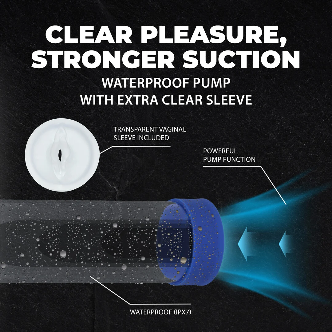 Pompe à pénis électrique avec manchon lisse en silicone – Testeur – Image 11