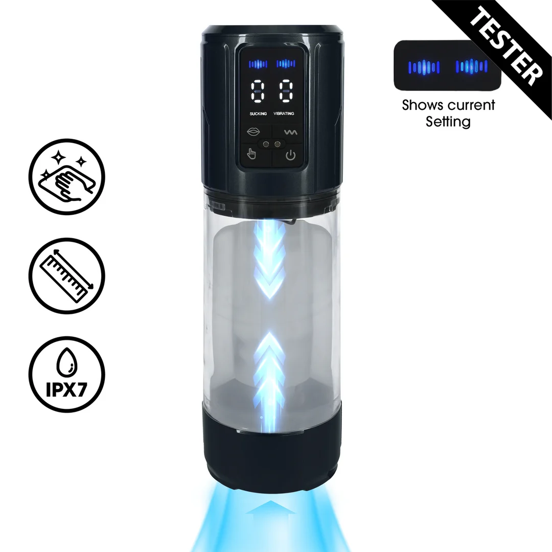 PMP062GUNTEST Masturbateur automatique avec gaine étanche – Tester – Image 1