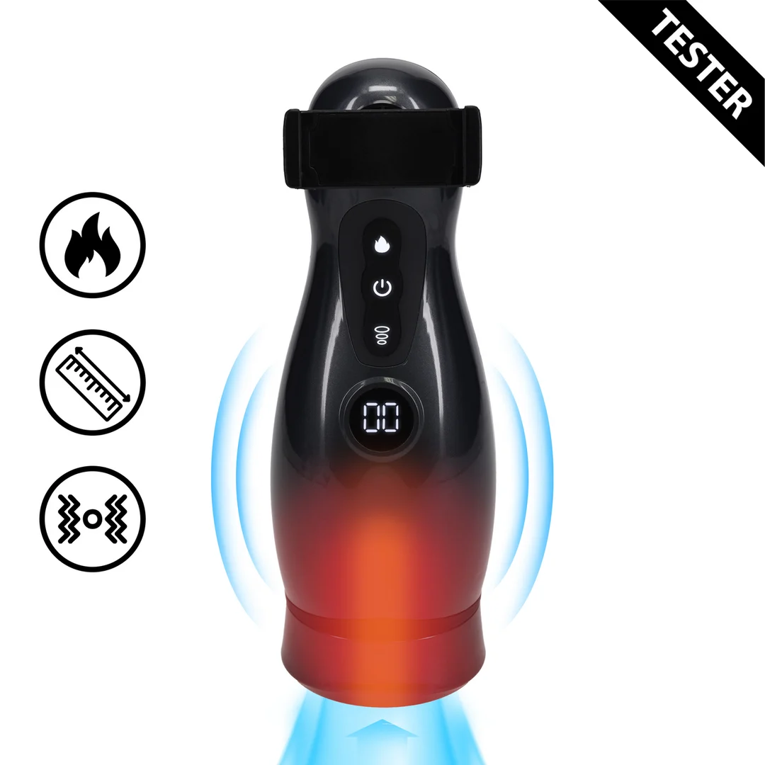 Pompe à pénis électrique avec vibrations – Tester – Image 4