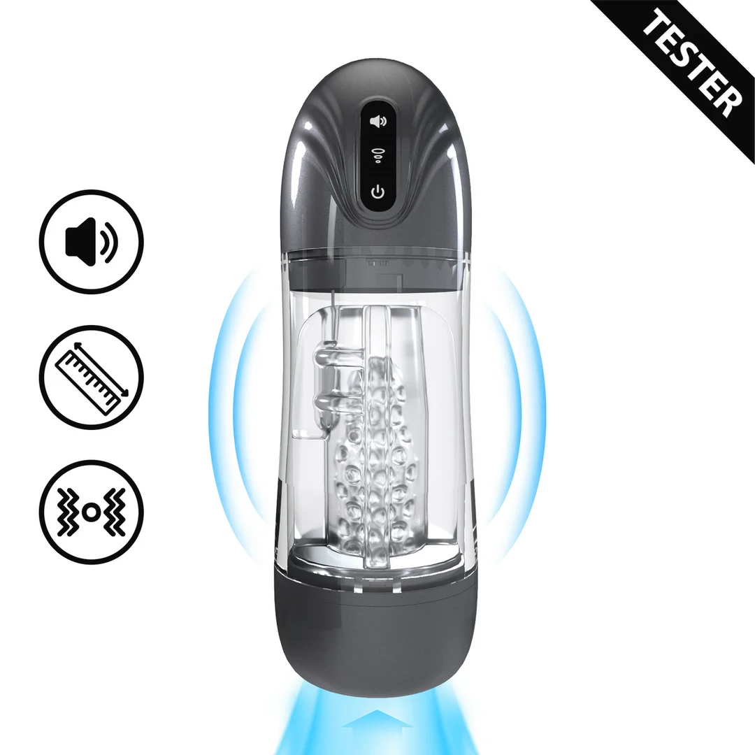 Pompe à pénis électrique avec manchon vibrant, modèle d’essai – Image 3