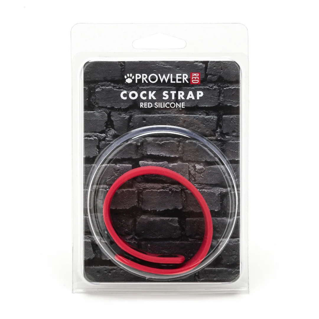 PR-C-019_1_1 Sangle pénienne en silicone Prowler RED rouge – Image 1