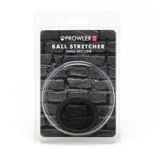 Prowler RED petit stretcher de testicules en silicone noir
