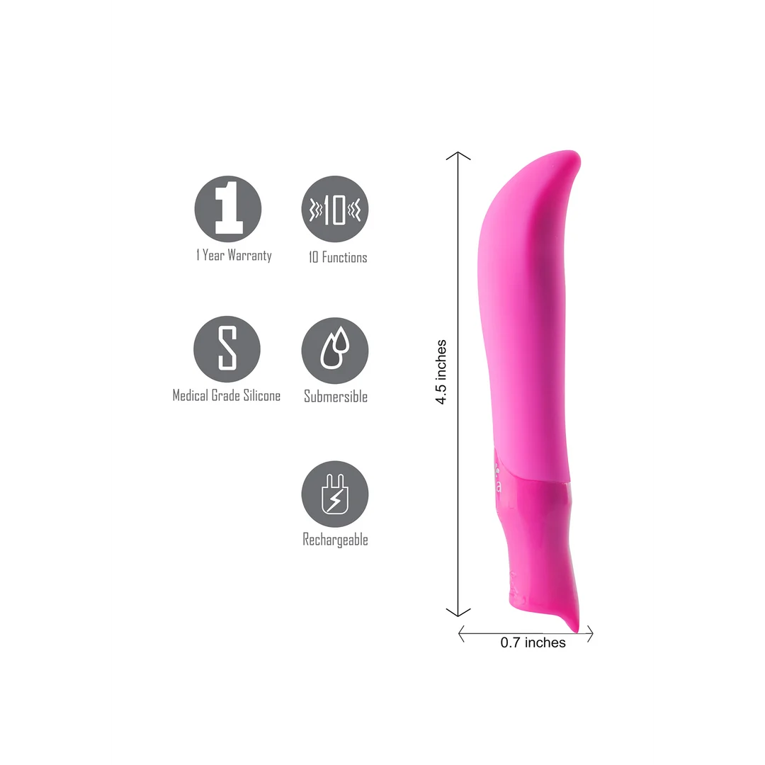 Vibromasseur pour le point G | 10 réglages et silicone doux | Maddie Maiatoys – Image 4