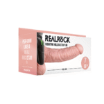 Gode ceinture creux vibrant RealRock avec testicules