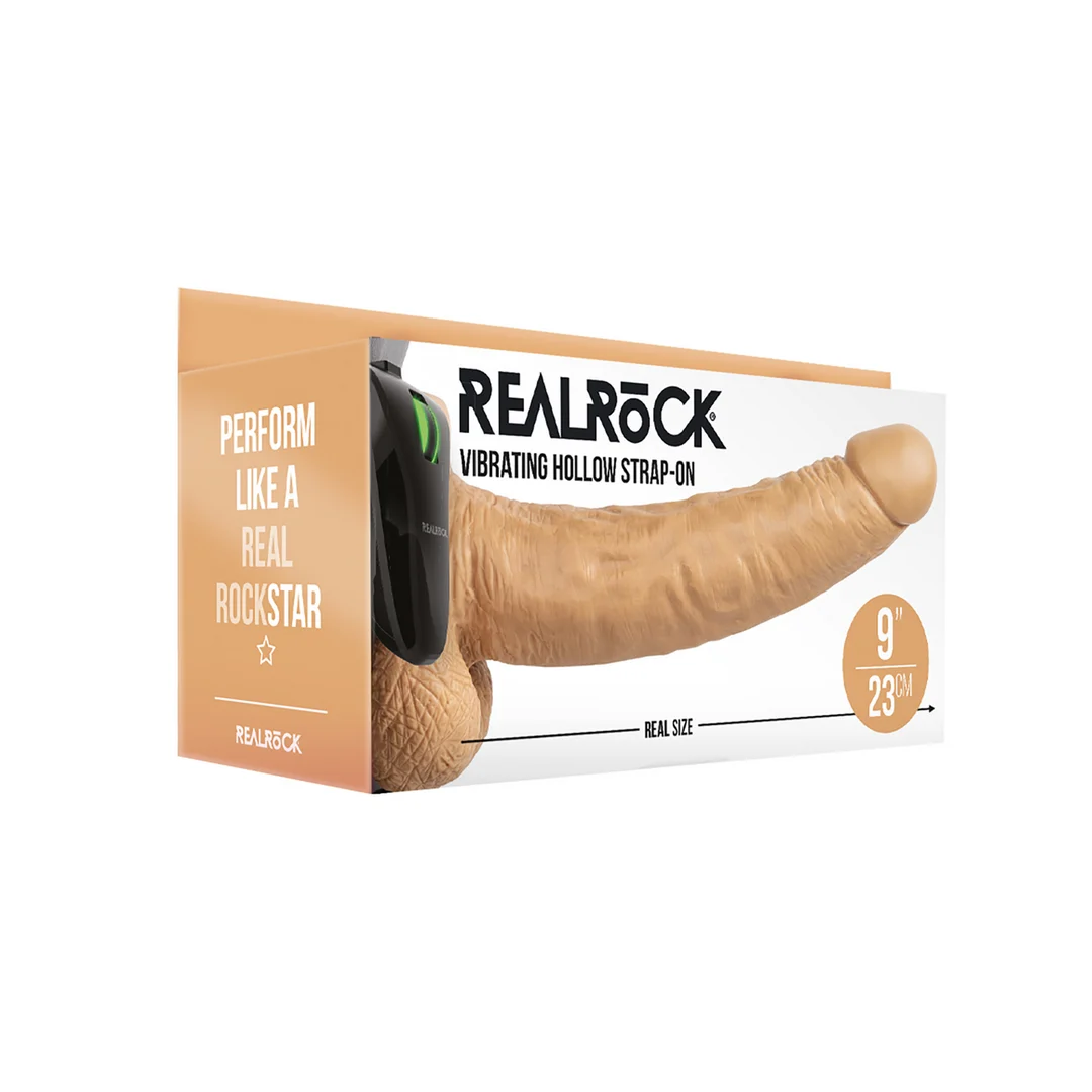 RealRock harnais vibrant creux avec testicules – Image 4