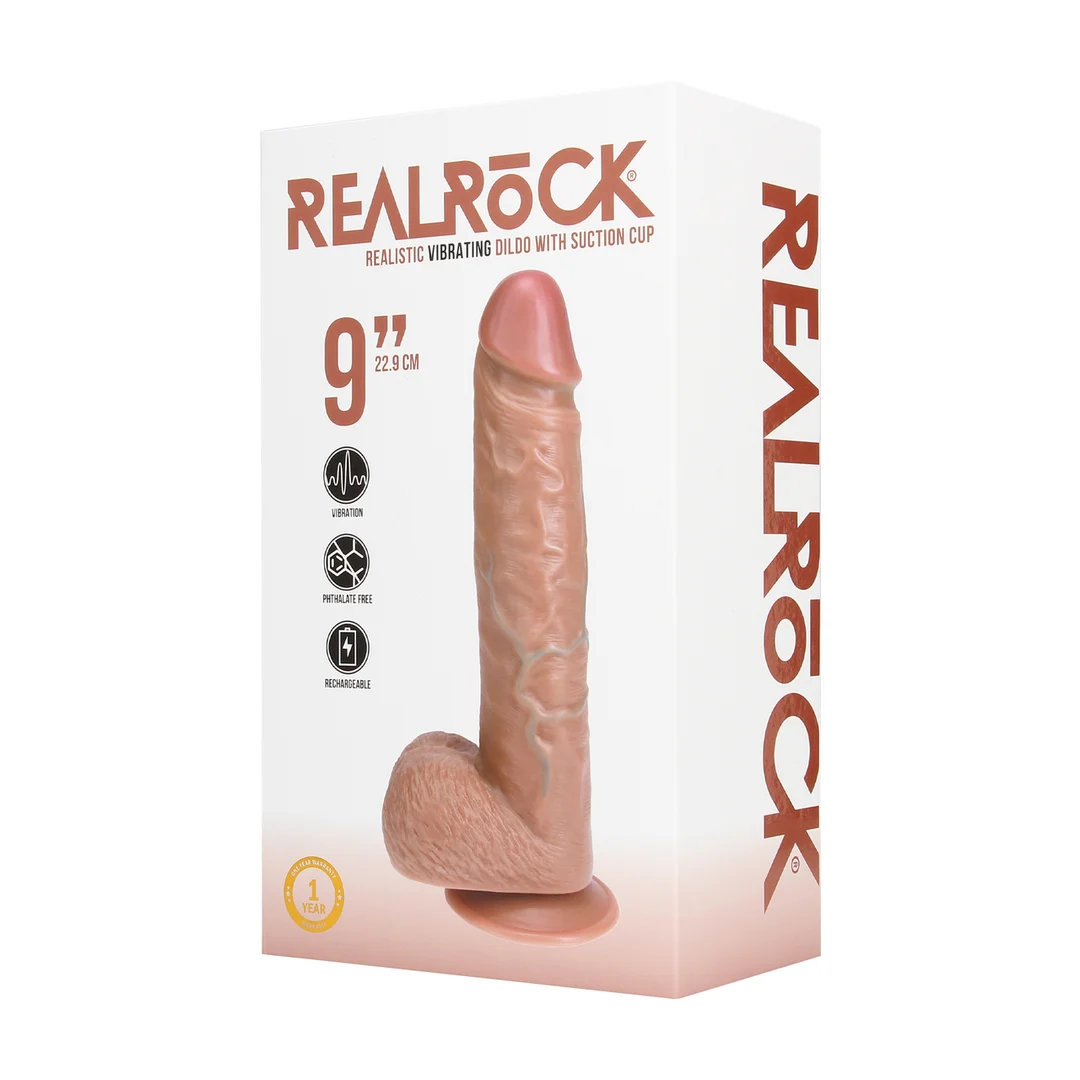 Gode vibrant RealRock avec ventouse – Image 7