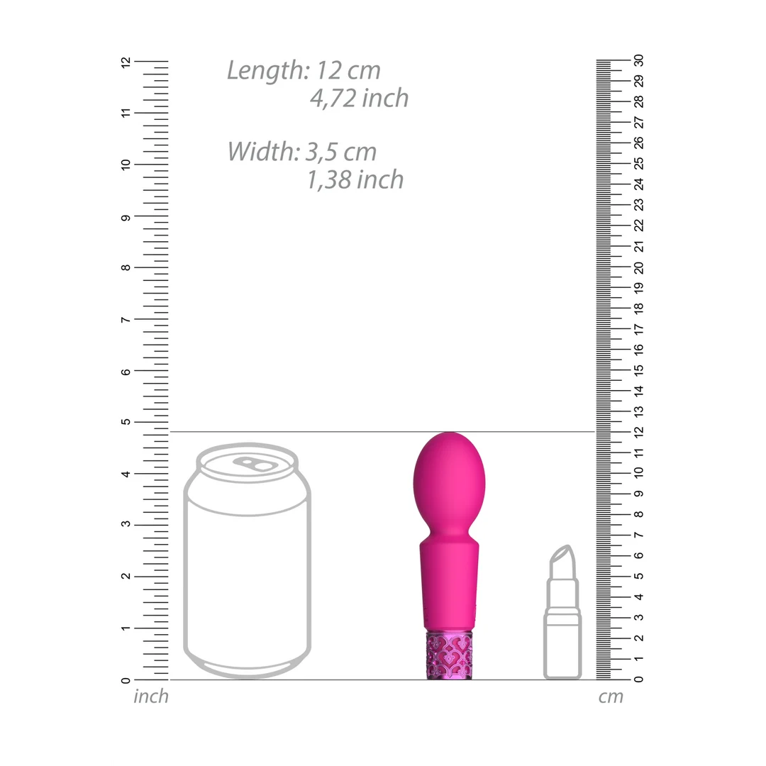 Vibromasseur wand, 10 modes, étanche et rechargeable, Royal Gems by Shots – Image 9