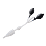 Cathéter anal en silicone XR Brands avec ballons – Image 2