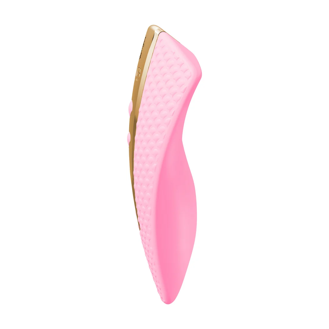 Vibromasseur clitoridien à 10 modes – Shunga rose clair – Image 4