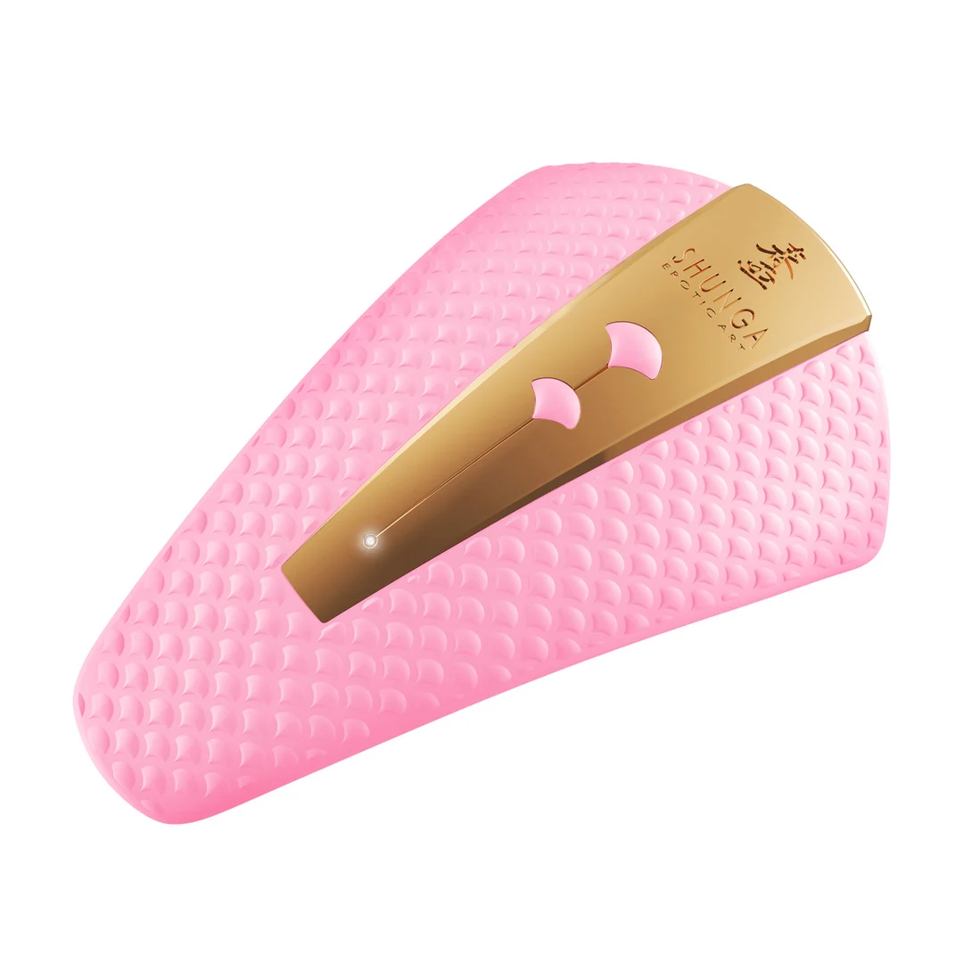 Vibromasseur clitoridien à 10 modes – Shunga rose clair – Image 5