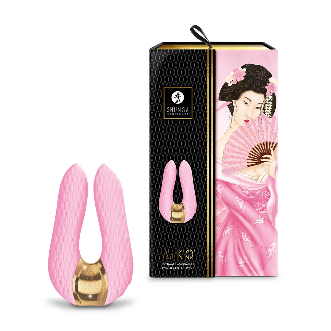 Stimulateur clitoridien à 10 modes – AIKO - Stimulateur clitoridien - Framboise – Image 9