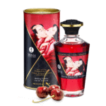 Huile chauffante, Aphrodisia Blazing Cherry, 3,5 fl oz / 100 ml – Image 4