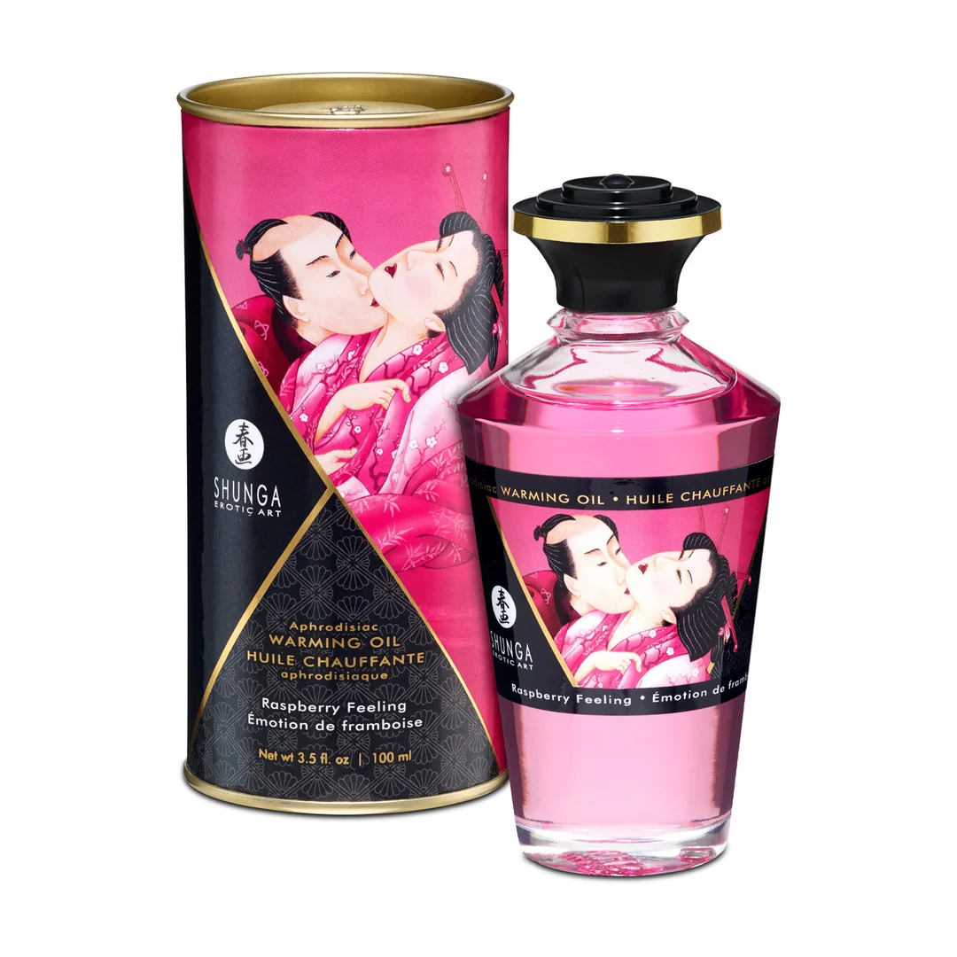 Huile chauffante, Aphrodisia Raspberry Feeling, 100 ml – Image 3