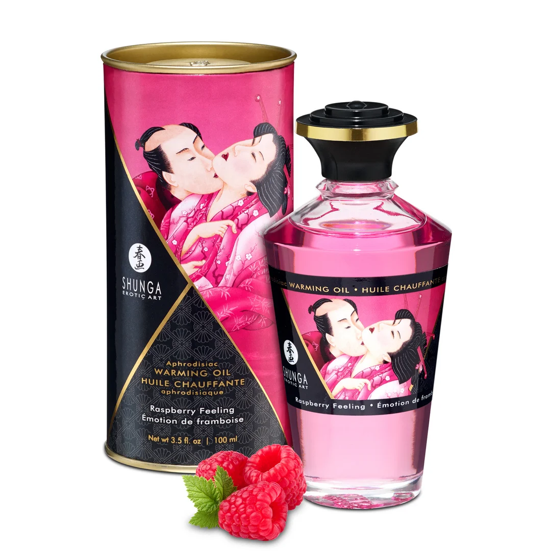 Huile chauffante, Aphrodisia Raspberry Feeling, 100 ml – Image 4